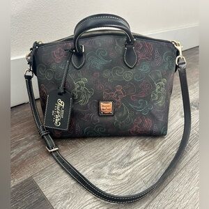 Disney Dooney & Bourke 2014 Epcot Food & Wine Festival Satchel Purse